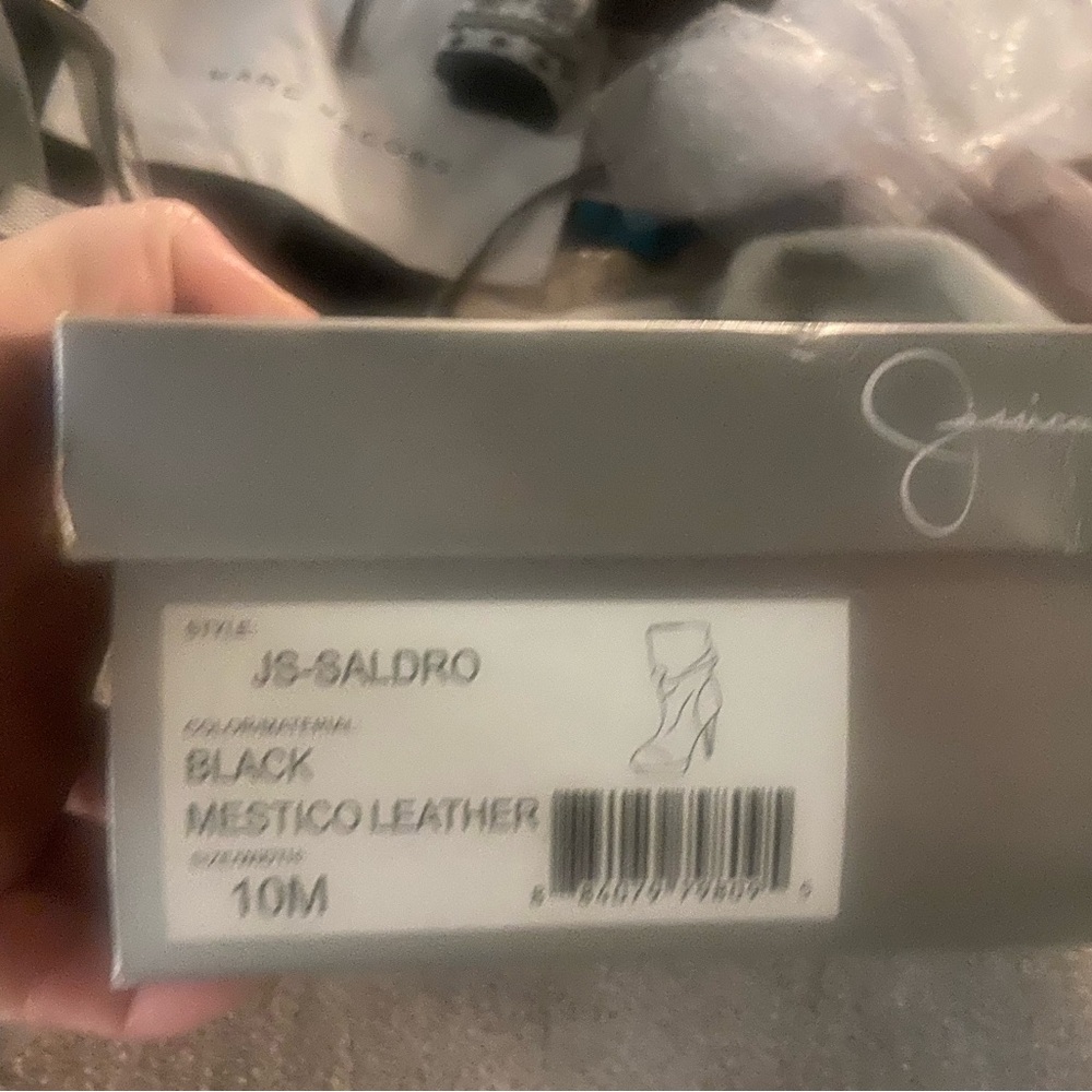 Jessica Simpson Black Heeled Boots